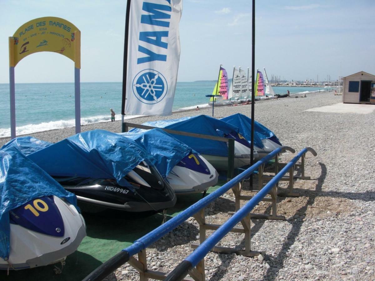 Agreable Appartement 4 Personnes A Villeneuve-Loubet Plage, Piscine, Mer, Commerces A Proximite Esterno foto