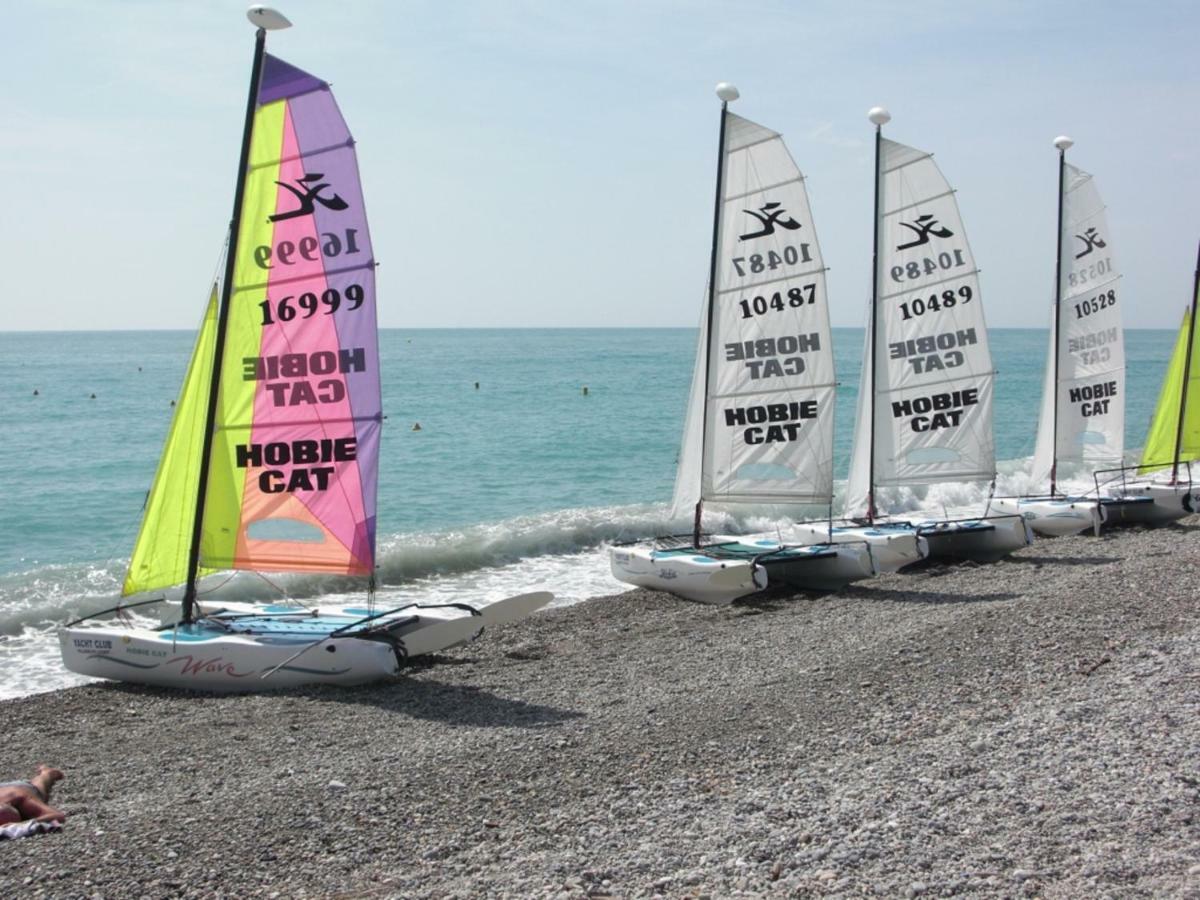 Agreable Appartement 4 Personnes A Villeneuve-Loubet Plage, Piscine, Mer, Commerces A Proximite Esterno foto